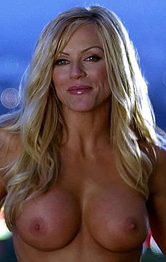 Nikki Ziering shows boobs