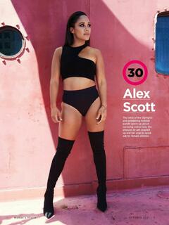 Alex Scott - Women's Health UK - October 2021
