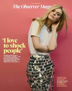 Elle Fanning - The Observer Magazine - December 2024