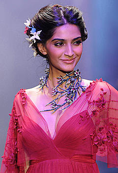 Indian actress Sonam Kapoor