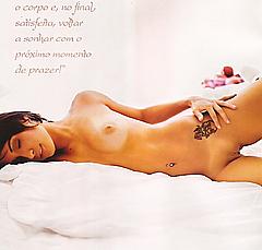 Wanessa Martins shaved pussy and tits