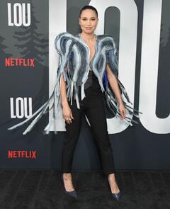 Jurnee Smollett at the premiere of Lou in Los Angeles