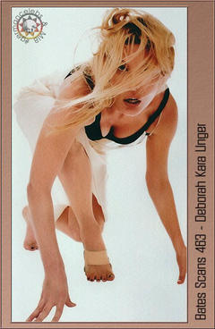 Deborah Kara Unger sexy cleavage