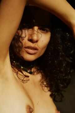 Livia del Bianco topless by Antonio Andrade