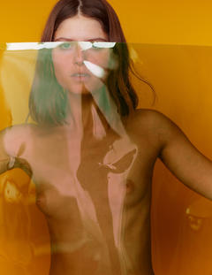 Gabriela Spader topless photo