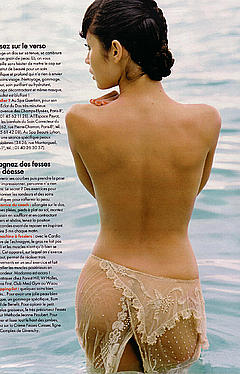 Olga Kurylenko naked in water