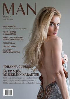 Johanna Gudrun Jonsdottir for Man Magazine