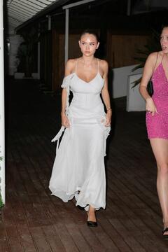 Leni Klum attending the Brick of the Heart opening night in Forte dei Marmi - August 2023