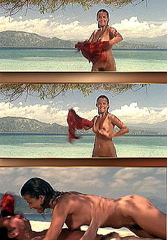Sophie Marceau fully nude in Descente aux enfers