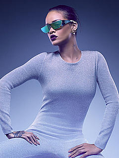 Rihanna in tight outfir