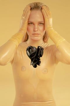 Erin Heatherton in latex see through