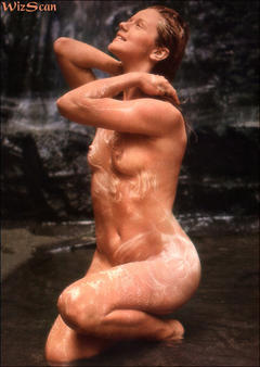 Agostina Belli nude in a water