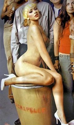 Christina Aguilera nude for David LaChappelle photoshoot