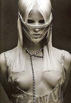 Blonde Caroline Winberg nude tits