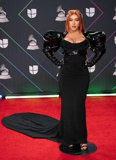 Christina Aguilera at 22nd Annual Latin Grammy Awards at the MGM Grand Garden Arena Las Vegas