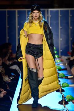 Lily Donaldson Fenty Puma fashion show
