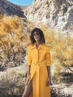 Clara Lago in yellow for InStyle Espana - July 2019