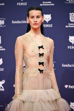 Milena Smit see through to tits at Feroz awards in Pontevedra- January 24, 2026