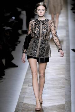 Signe Rasmussen long legs runway photo