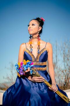 Quannah Chasinghorse - Native Max Magazine's Expanding Indigenous Womanhood issue - March 2022