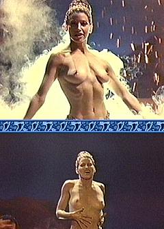 Gina Gershon topless in Showgirls