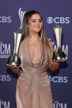 Maren Morris at 56th Academy of Country Music Awards in Nashville