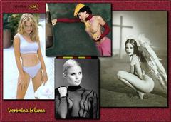 Veronica Blume sexy, see through and topless