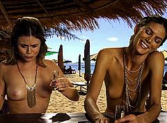 Augie Duke and Ragan Brooks topless in Chemistry