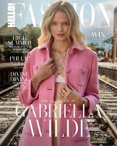 Gabriella Wilde - Saskia Lawson - Hello! Fashion, August - - September 2025