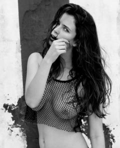 Kathleen Sorbara in see through top