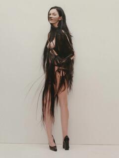 Rylee Stumpf topless for Nicotine Magazine - March 2024