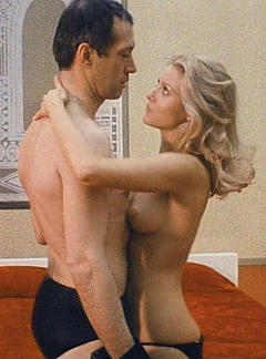 Simone Griffeth topless in Death Race 2000