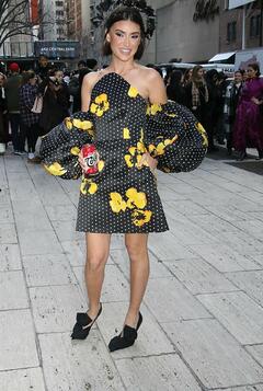 Bronwyn Newport arrive at the Carolina Herrera 2025 Collection Fashion Show during NYFW 2025 - February 2025