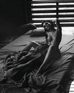 Ekaterina Zueva nude black-&-white image