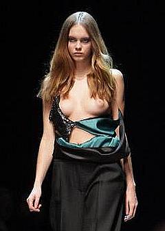 Alana Kuznetsova tit slip runway image