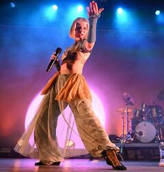 Aurora performs at Manefestivalen in Norway