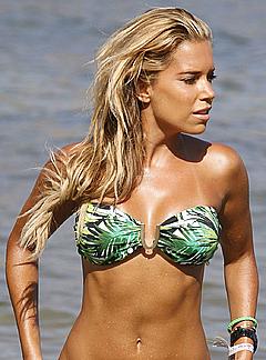 Sylvie Meis in bikini