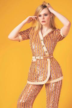 Elle Fanning - SAG Awards photoshoot by Gareth Gatrell - April 2021