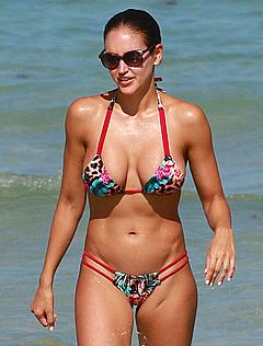 Jaclyn Swedberg in bikini in Miami beach