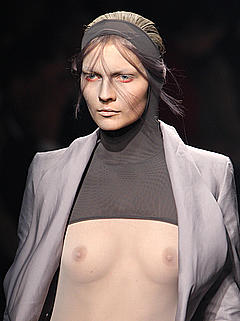 Karolin Wolter see through runway photo