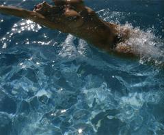 Ulrike Folkerts nude in a water