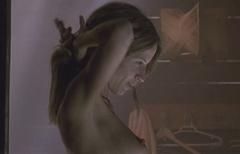 Silke Hornillos topless in Camara oscura