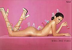 Maria Jose Suarez lying naked