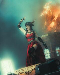 Clementine Delauney performs with her band Visions of Atlantis at Wacken Open Air in Schleswig-Holstein, Germany - July 29, 2026