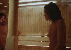 Finnish actress Eeva Eloranta topless at Riisuminen