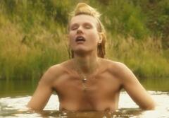 Yulia Yanovskaya topless at God of Japan
