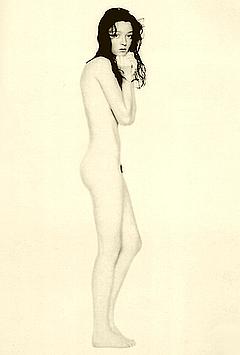 Audrey Marnay posing nude