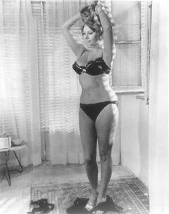 Italian actress Sophia Loren sexy in lingerie