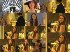 Saffron Burrows nude collage from Klimt