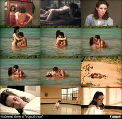 Madeleine Stowe nude collage from Tropical Snow